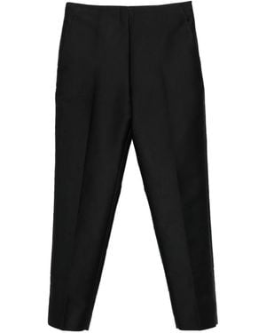 Roland Mouret Broek Met Rits Aan De Zijkant - Zwart