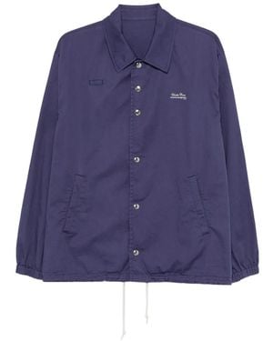 Undercover Press-Stud Jacket - Blue