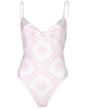 LoveShackFancy Zyra Swimsuit - White