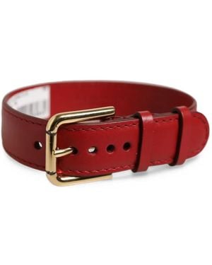 Dolce & Gabbana Pulsera Con Cierre De Hebilla - Rojo