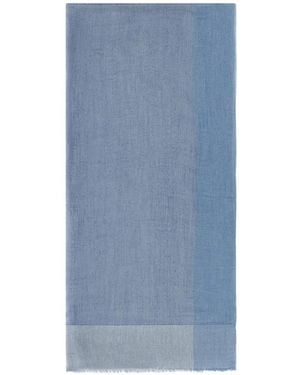 Paul & Shark Sciarpa Con Design Color-Block - Blu