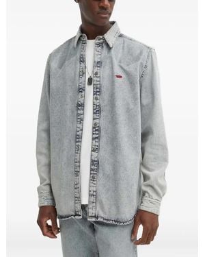 DIESEL D-Simply Shirt - Grey