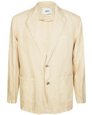 Altea Aaron Notched-Lapels Jacket - Natural