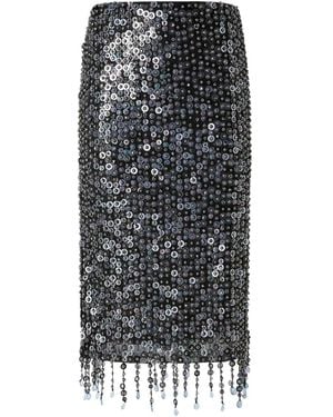 Pinko スパンコール スカート - ブラック