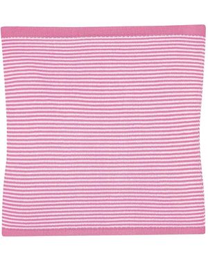 Calle Del Mar Micro-Stripe Tube Top - Pink