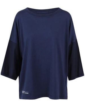 NOUMENO CONCEPT Colour-Block T-Shirt - Blue