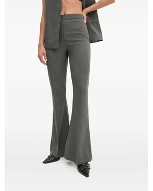 Gestuz Pantalones Acampanados - Gris