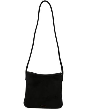 MANU Atelier Sac Porté Épaule Fidèle En Daim - White