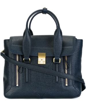 3.1 Phillip Lim Medium Pashli Satchel - Blue