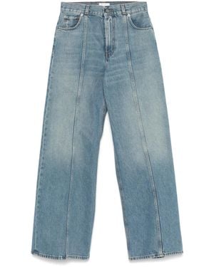 Haikure Peace Wide-Leg Jeans - Blue