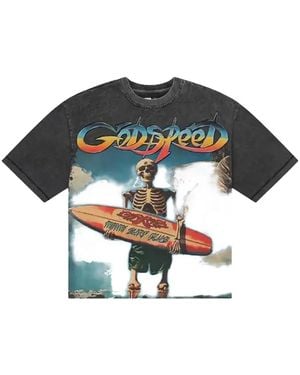 Godspeed Camiseta Con Estampado Gráfico - Negro