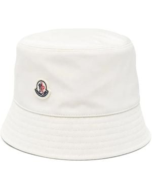 Moncler Bucket Hat - White