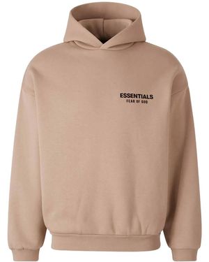 Fear Of God Felpa Essentials Con Cappuccio - Neutro