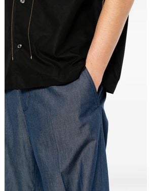 Moncler Straight-Leg Trousers - Black