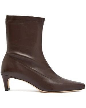 STAUD Wally Ankle Boots - Braun