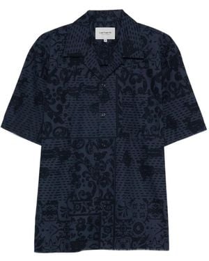 Carhartt Patterned Shirt - Blue