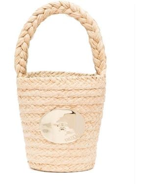 Patou Raffia Bag - Metallic