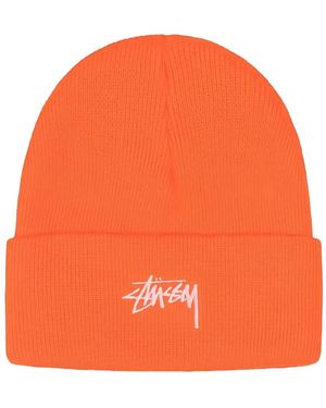 Stussy Berretto Stock Cuff - Arancione