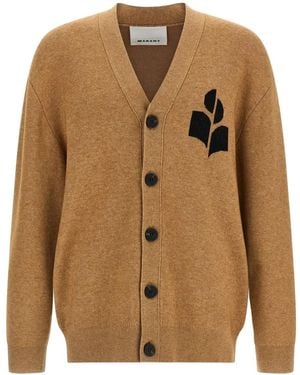 Isabel Marant Curtis Maglioni-Uomo - Marrone