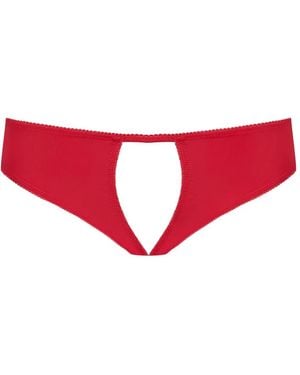 Maison Close Le Petit Secret Open Panties - Red