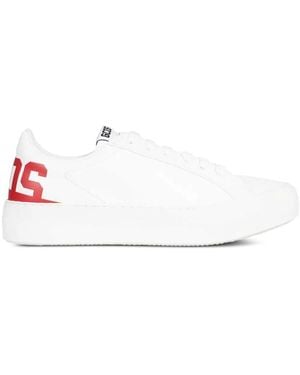 Gcds Logo-Print Trainers - White