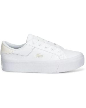 Lacoste Logo-Detail Sneakers - White