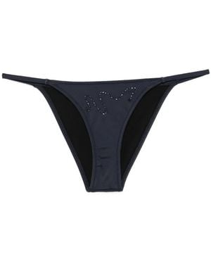 Paloma Wool Kristallverziertes Bikinihöschen - Schwarz