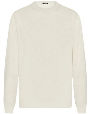 Kiton Pullover Mit Rundhalsausschnitt - Weiß