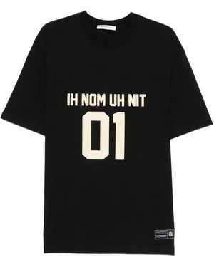 ih nom uh nit Short-Sleeve Crew-Neck T-Shirt - Black