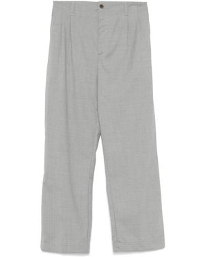 Myths Straight-Leg Trousers - Grey