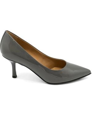 Walter Steiger Patent-Leather Pumps - Gray