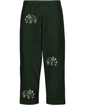 BAZISZT Ride Jogginghose - Grün