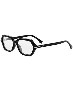 Fendi Gafas Con Montura Geométrica - Blanco