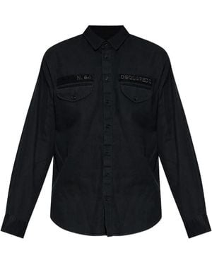 DSquared² ロゴ シャツ - ブルー