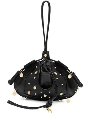 Aigner Extrakleiner Castella Preziosa Evening Tote Bag - Schwarz
