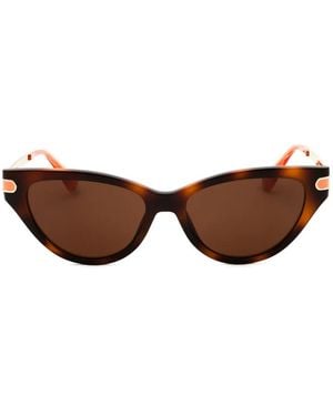 MAX&Co. Cat-Eye Sunglasses - Brown