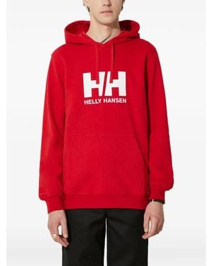 Helly Hansen Logo Hoodie - Red