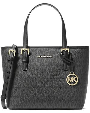 Michael Kors Extra Small Jet Set Travel Tote Bag - Black