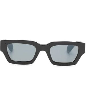 Oliver Peoples Lunettes De Soleil À Monture Rectangulaire - Grey