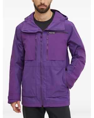 Burton Abito Da Sci Con Cappuccio - Viola