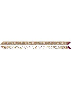 Longchamp Frise Fleurie Headband - White