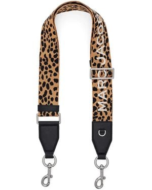 Marc Jacobs The Cheetah Embroiderelogo Strap - Black