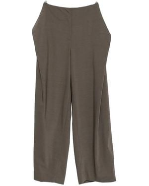 Jacquemus Cubisto Layered-Detail Tailored Pants - Grey