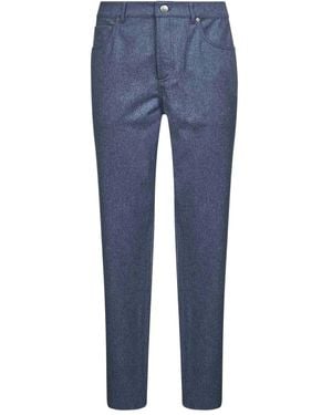 Brunello Cucinelli Five-Pockets Trousers - Blue