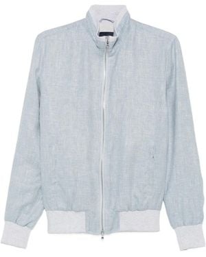 Arte' Bomber Jacket - Blue