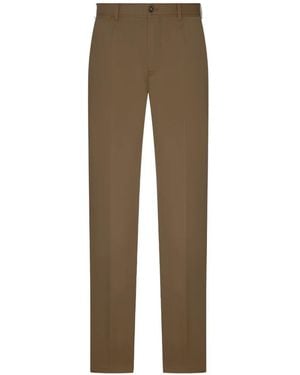 PT Torino Straight-Leg Trousers - Natural