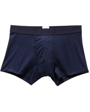 Zimmerli of Switzerland Elasticated Boxers - Blue