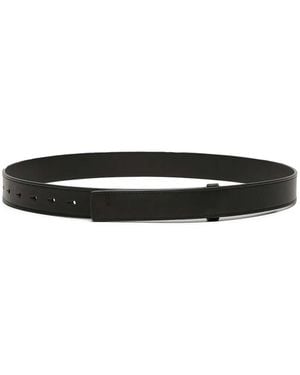 Marsèll Leather Belt - White
