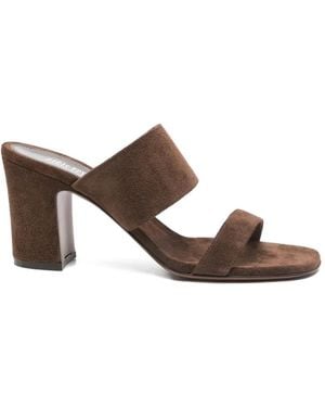 Paris Texas Ava Strap Sandals - Brown