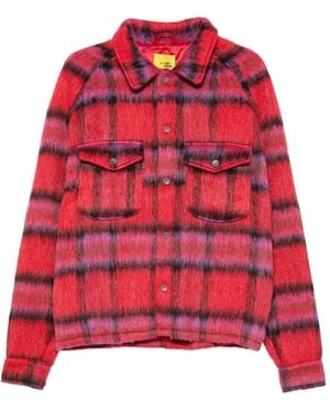 DIET STARTS MONDAY Manteau Oversize À Carreaux - Red